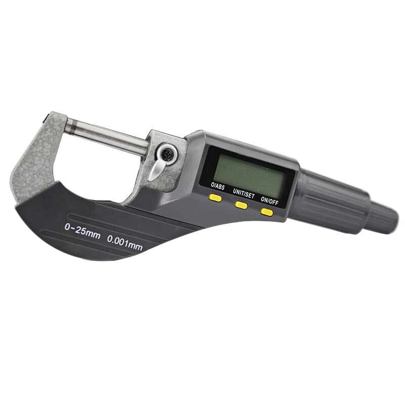 0-25mm mikron digital utvendig mikrometer elektronisk mikrometer målemåler 0.001mm digitale måleverktøy