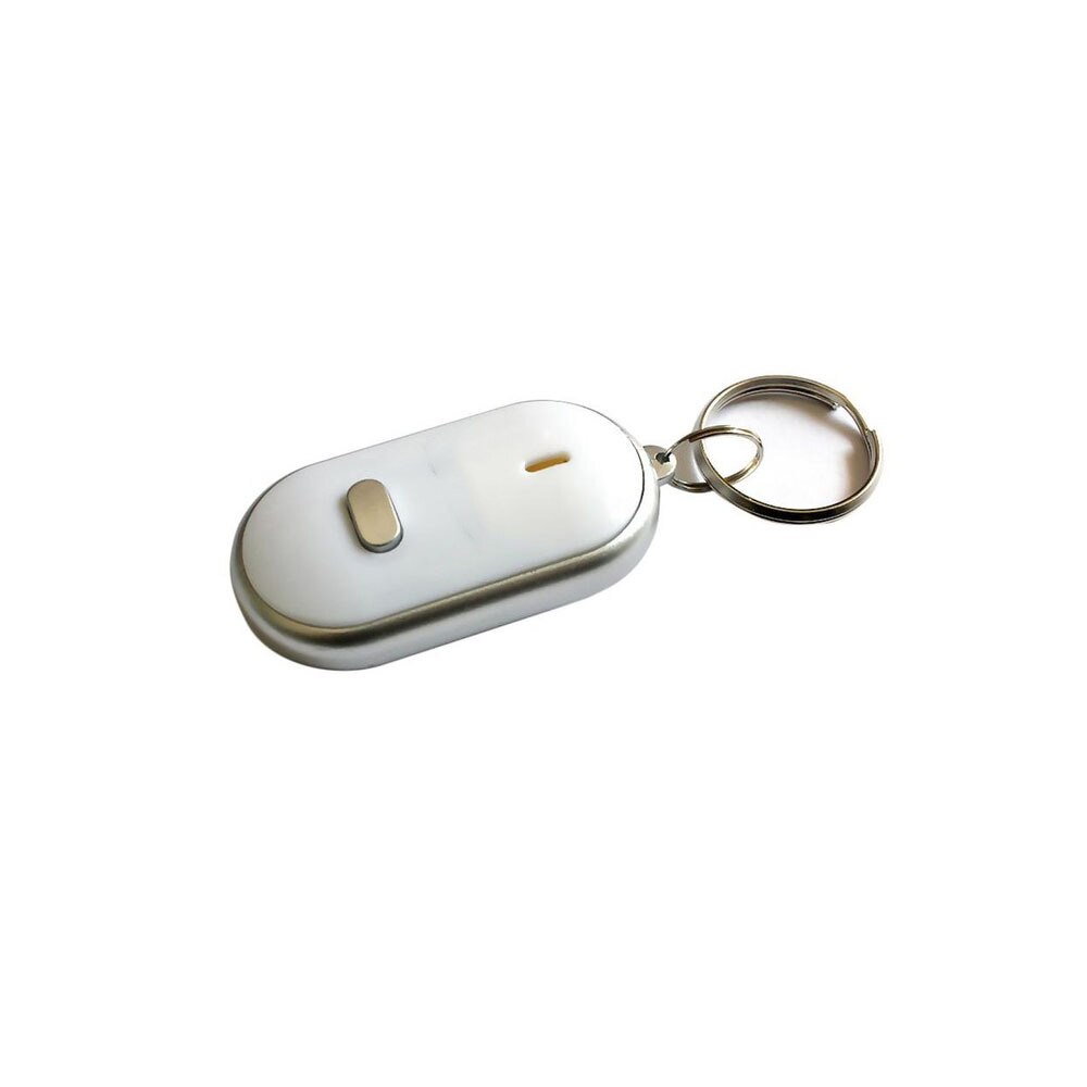 Kebidu Sound Control Lost Key Finder Locator Sleutelhanger Led Light Zaklamp Mini Draagbare Fluitje Key Finder