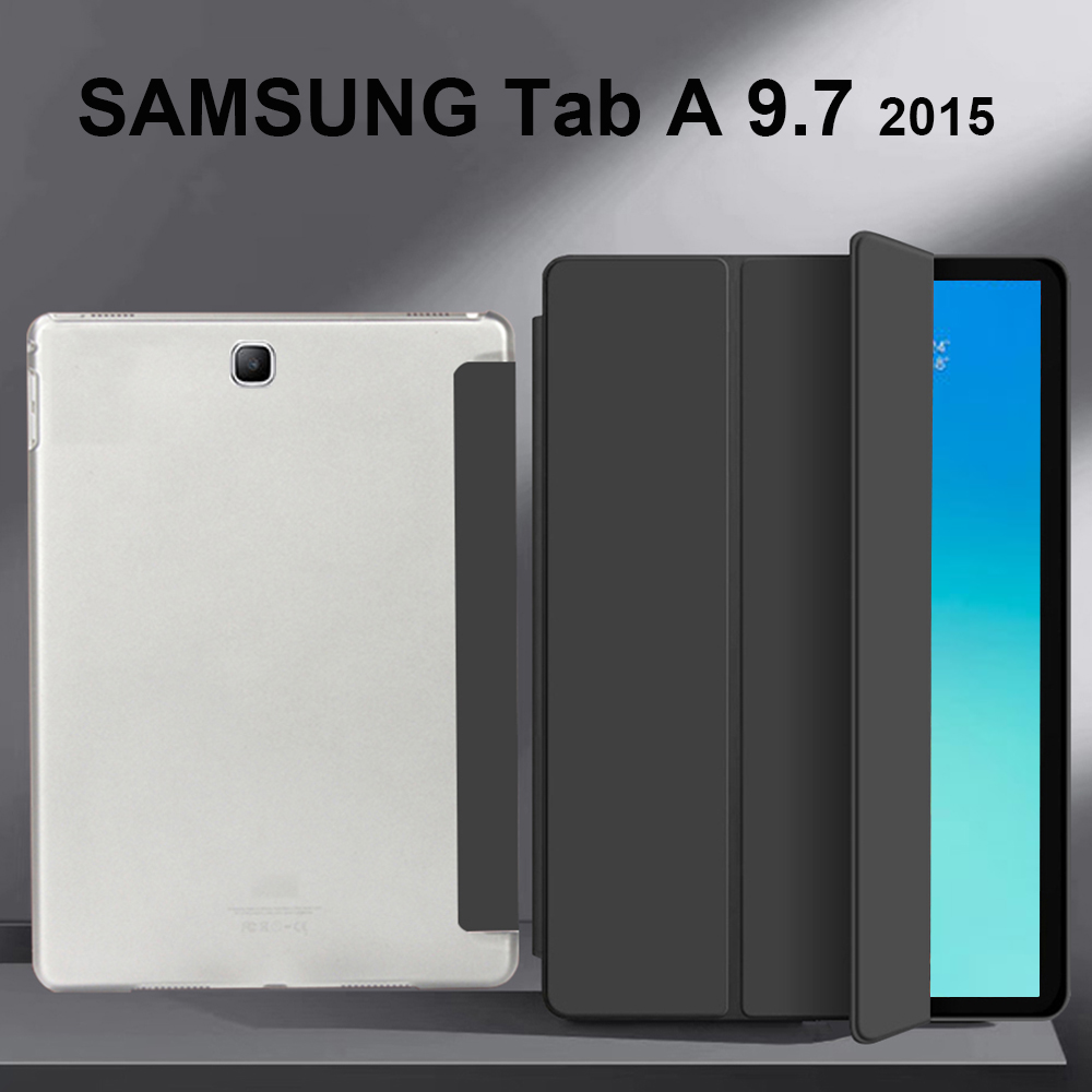 Per Samsung Galaxy Tab A 9.7 2015 SM-T555 T550 P550 P555 custodia per Tablet custodia in pelle PU Flip Stand Cover Auto Sleep Cover sveglia