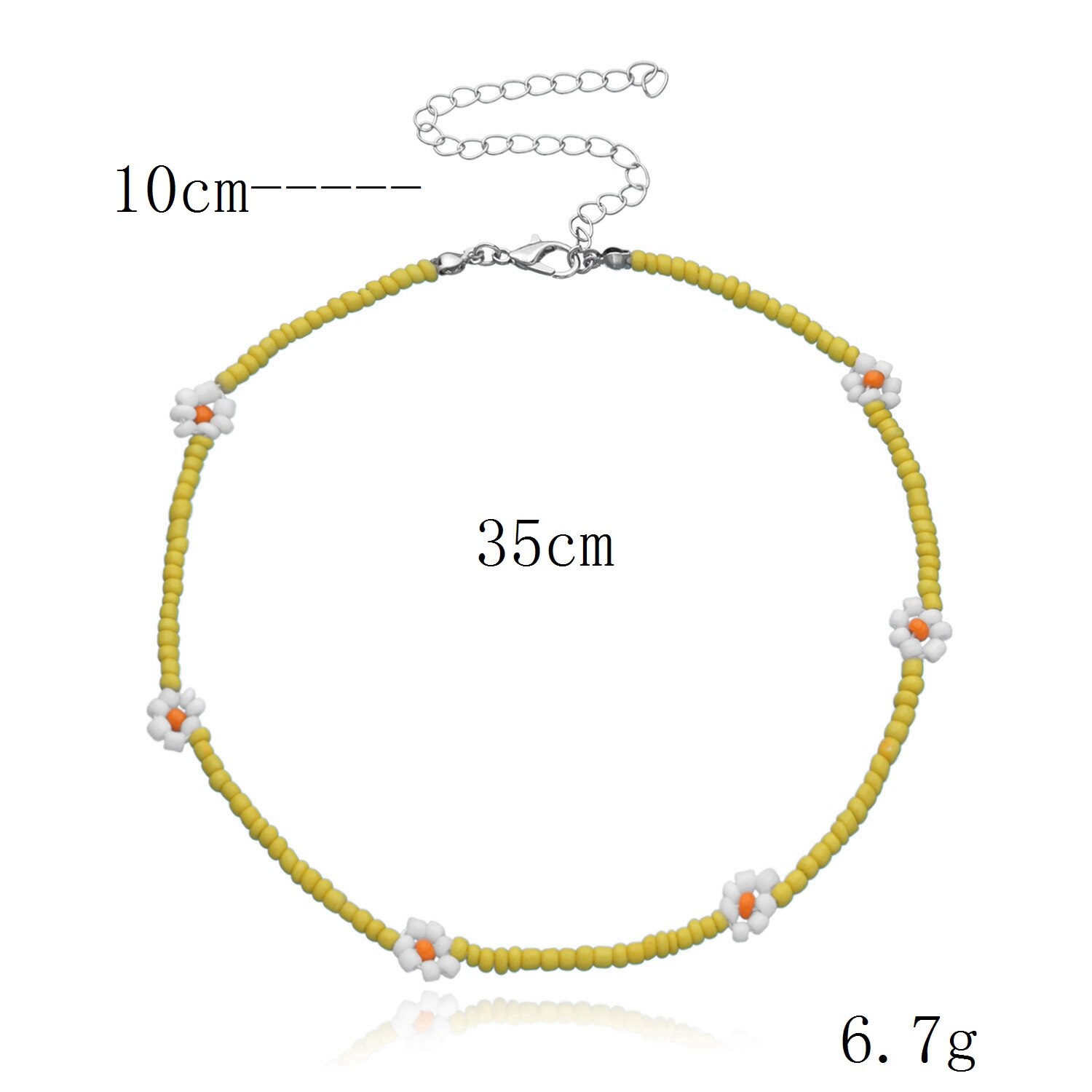 Zomer Strand Boho Transparante Kralen Cherry Sieraden Set Crystal Choker Ketting Voor Vrouwen Meisje Fruit Weave Kralen Armband Ring: H72528