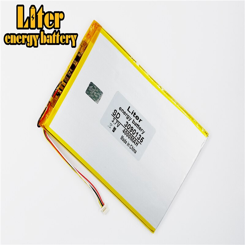 4 gewinde 3090135 3,7 V Lithium-Tablette Polymer batterie 0390135 4000MAH DIY Handy, Mobiltelefon notfall Energie Ladung schatz
