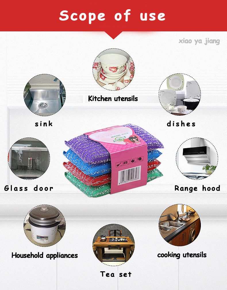 Esponja mágica de melamina, paquete de paños de cocina para lavar y limpiar, sin aceite, paño de cocina, absorción de agua, cepillos, 1 unidad