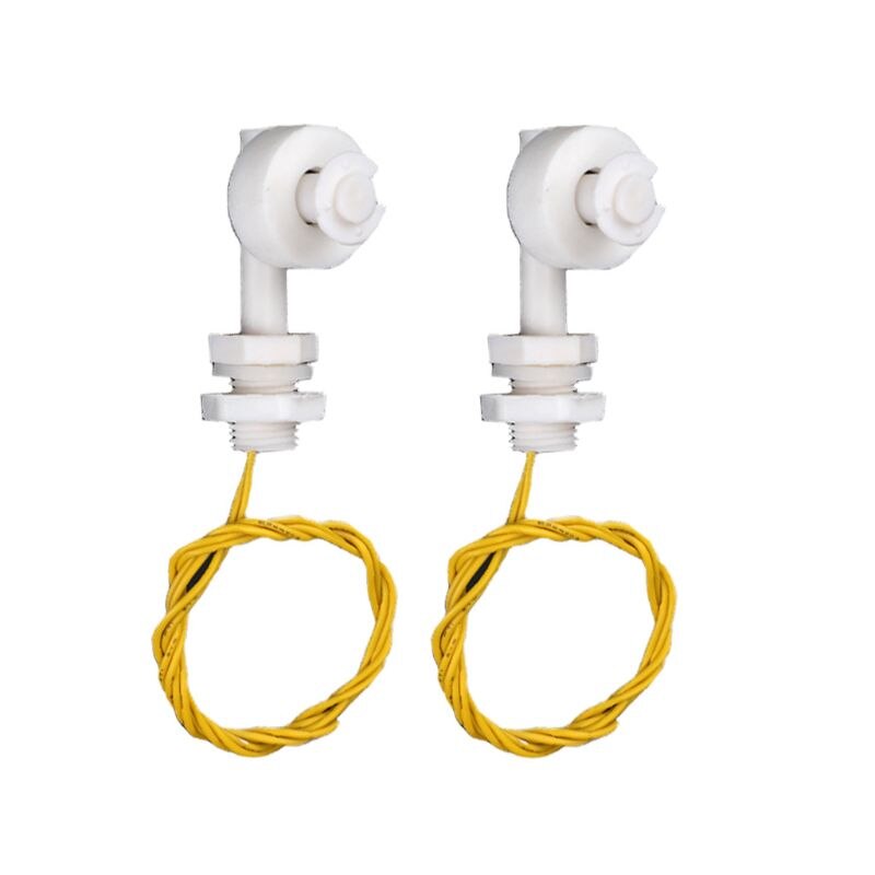 2pcs/set DC 110-220V Water Level Sensor Right Angle Float Switch for Fish Tank