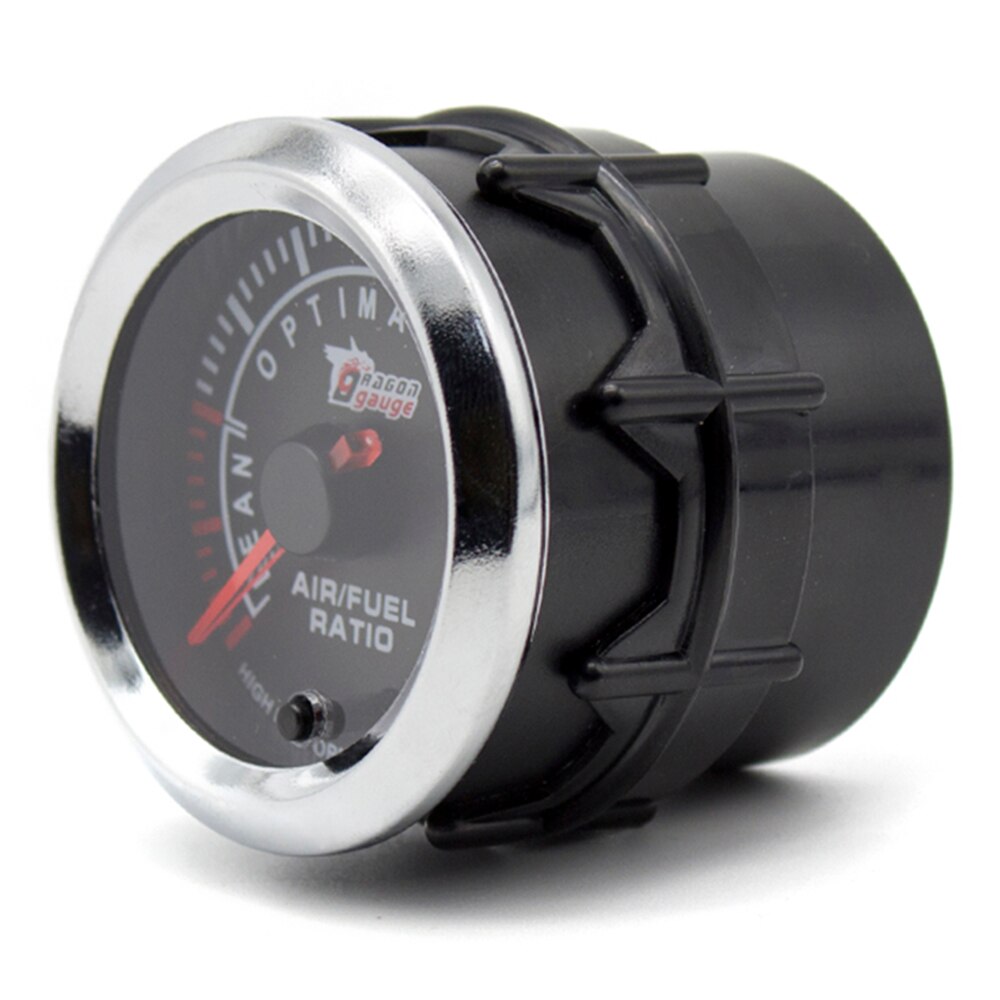 Dragon 2" 52mm Stepper Motor 7 Colors LED Backlight Car Air Fuel Ratio Gauge Narrowband O2 Oxygen Sensor Meter