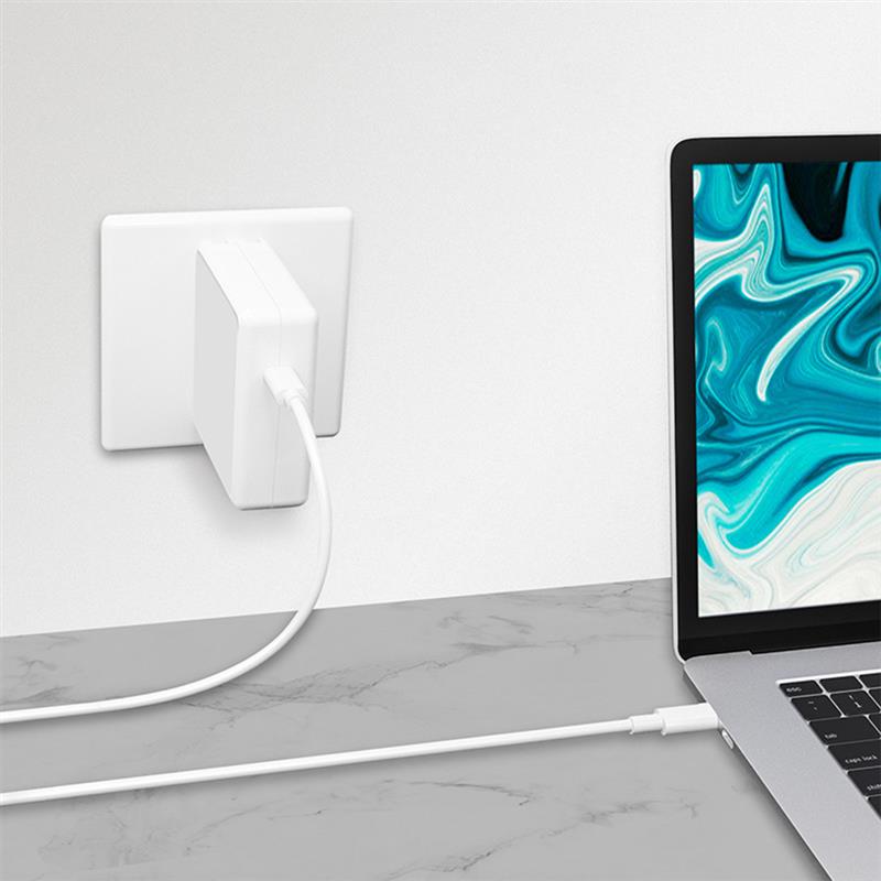 30W 61W 87W PD USB C Notebook Laptops Power Adapter Type-C Fast Charging For Macbook Pro iPhone 13 Huawei Samsung Phone Chargers