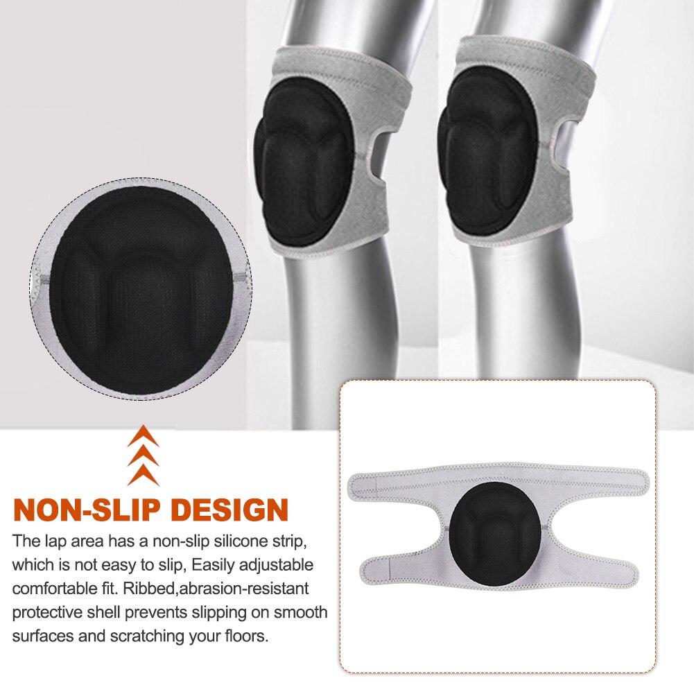 Men Women Outdoor Sports Adjustable Knee Pads Strap Support Brace for Cleaning Breathable House Work Football Gym Kids Adults