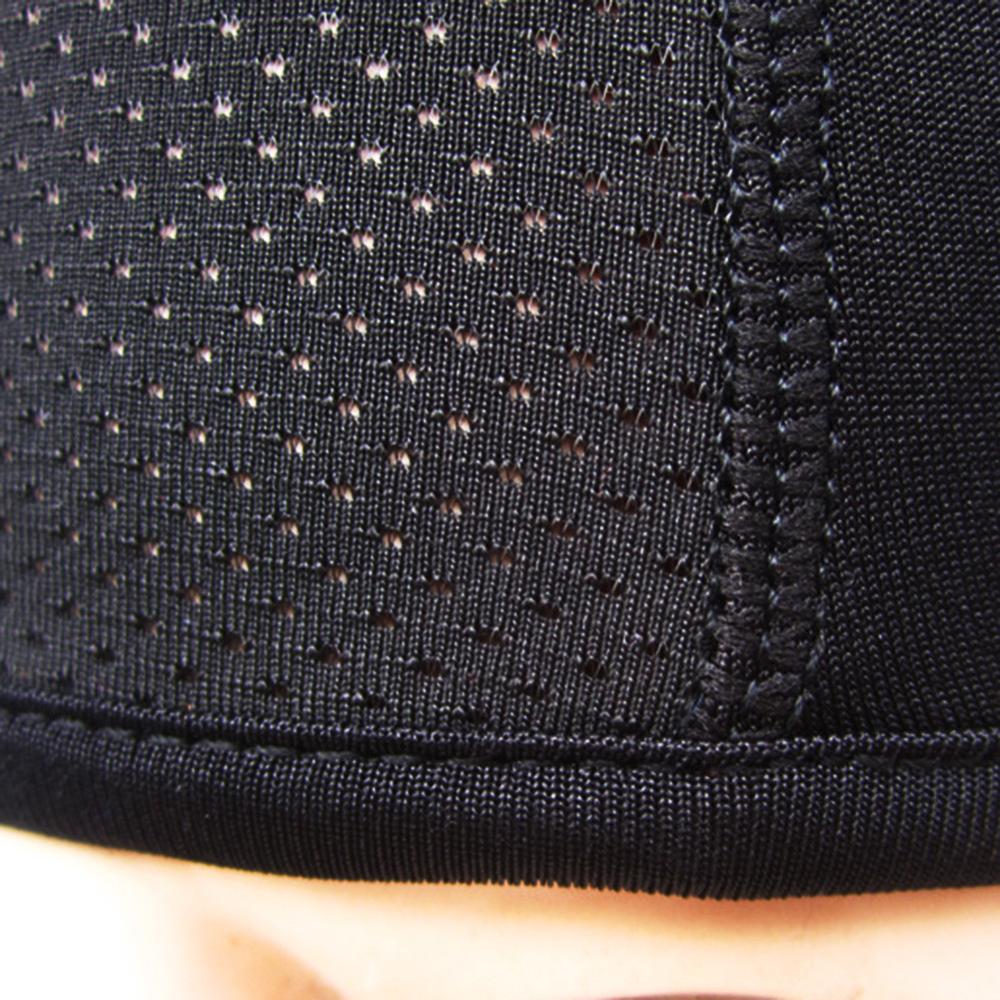 Gorros de ciclismo antisudor para deportes al aire libre, de secado rápido, transpirables, a prueba de viento, forro de casco para motocicleta y bicicleta, color negro