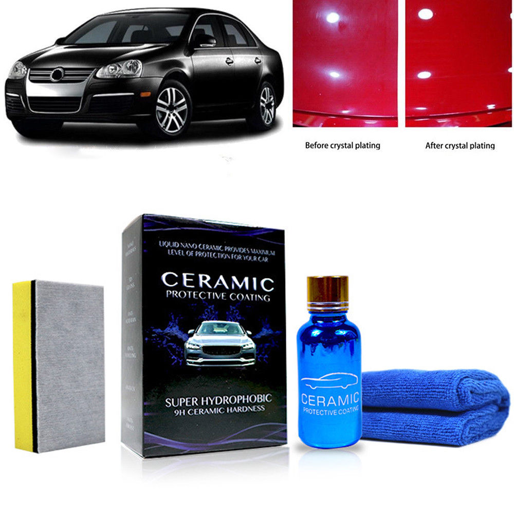 Hydrophobic Glass Coating Liquid Ceramic Protective Coating Auto Car Paint Care Polish Detailing Glasscoat Motorcycle