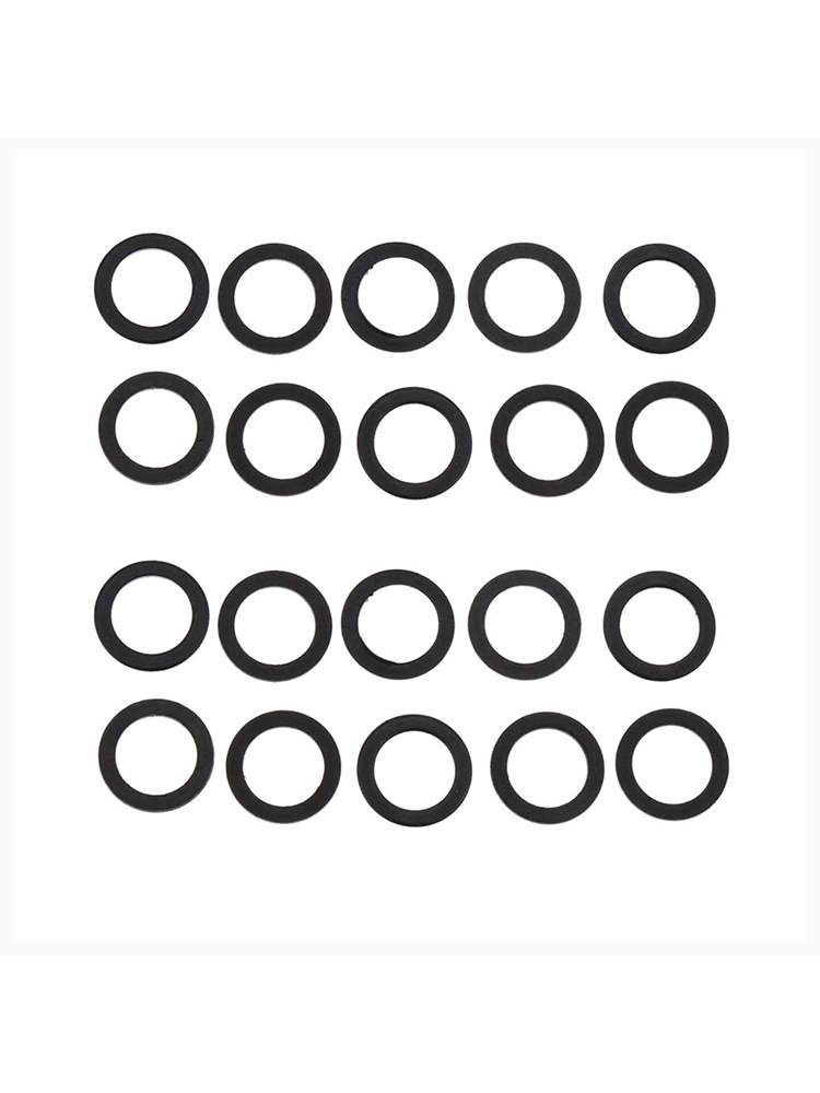 100Pcs Skateboard Truck Axle Washers Rings for Speed Bearing Performance Outdoors Skateboarding Accessories