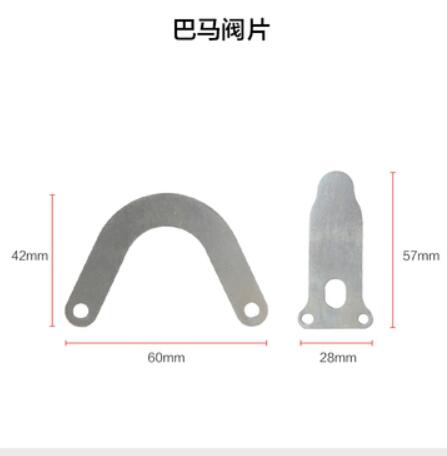 Cast Steel Air Compressor Valve Plate Fitting Set: Grass green