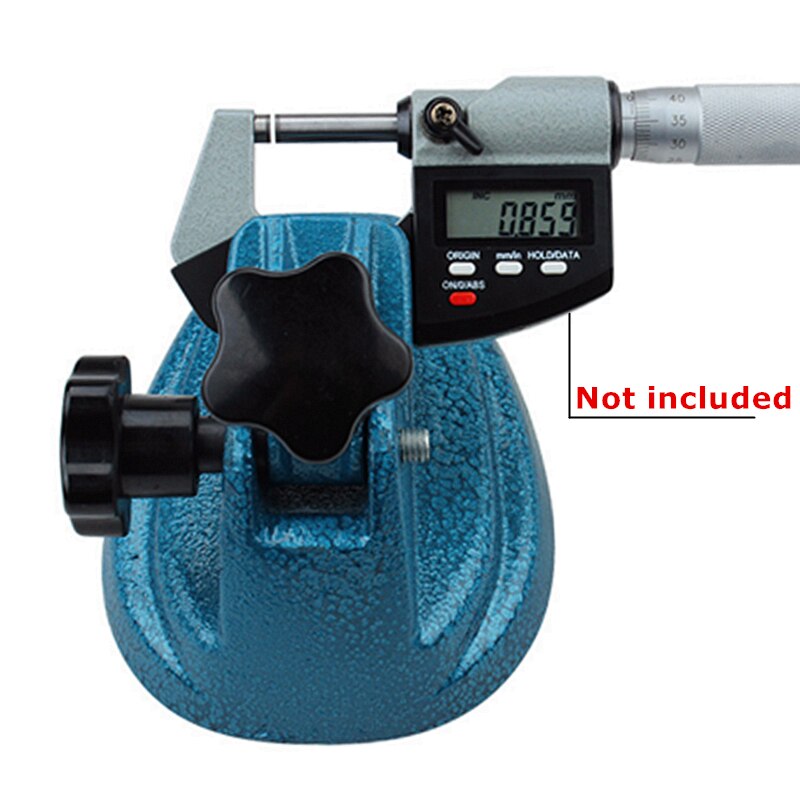 Adjustable Outside Micrometer Stand Carbide Alloy Steel Stand For Micrometer Gauge Caliper Measuring Tool Accessories