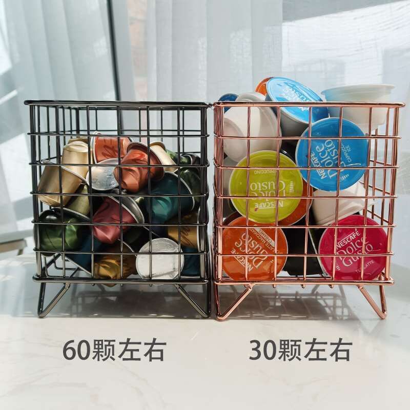Universal kaffekapsel opbevaring simpel kaffekop kurv kaffe pod arrangør holder til hjemmecafé hotel