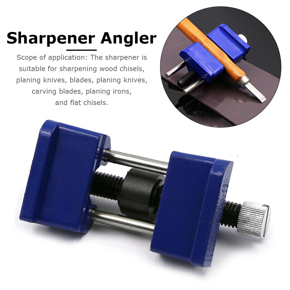 Manual Grinder Sharpener Angle Chisel Grinding Planer Flat Shovel Woodworking Bearing Roller Tool Woodworking Fixer Accessories