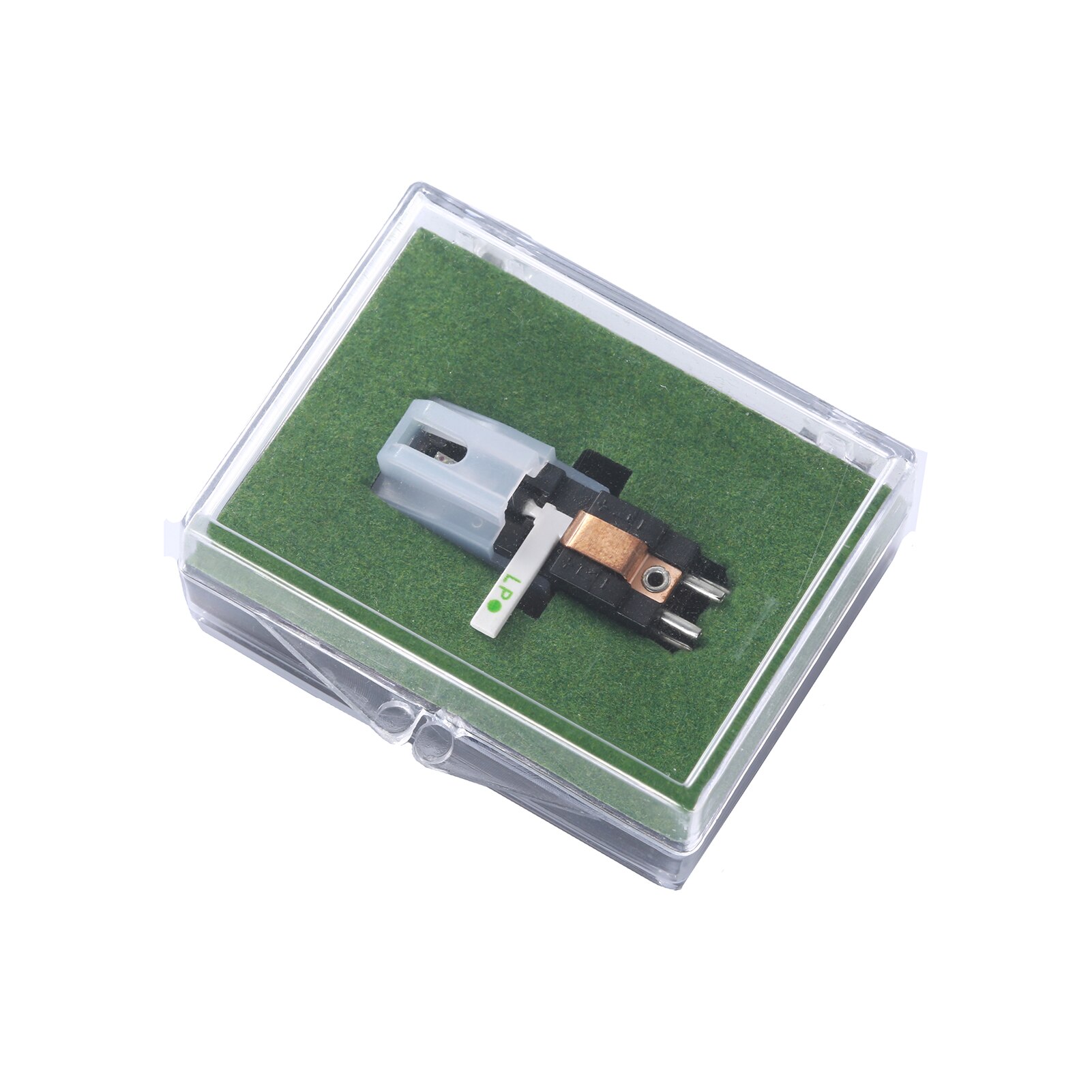 Turntable Phonograph Dual Stereo Cartridge with Dual Side Stylus Needle for LP/78 Vinyl Record Player