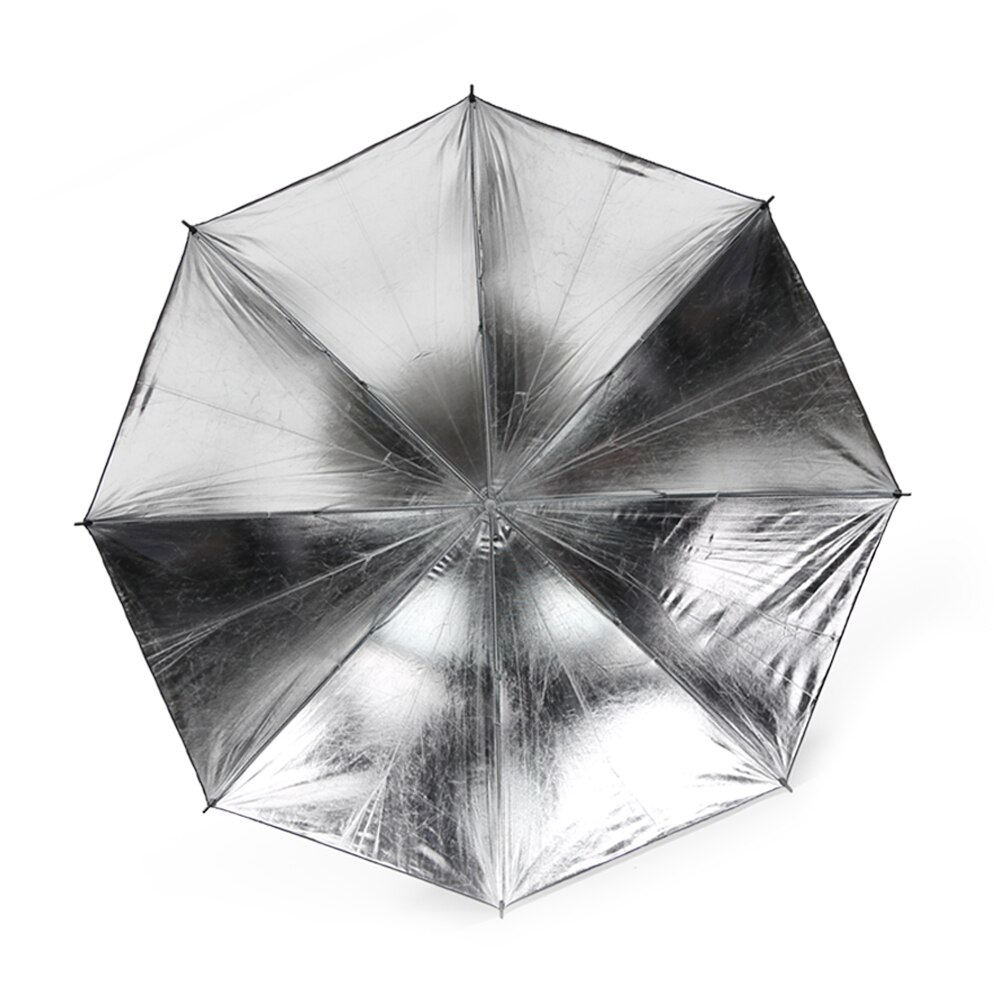 Godox 33 " 84cm reflektor blød paraply fotostudie blitzlys kornet sort sølv paraply reflekterende paraply