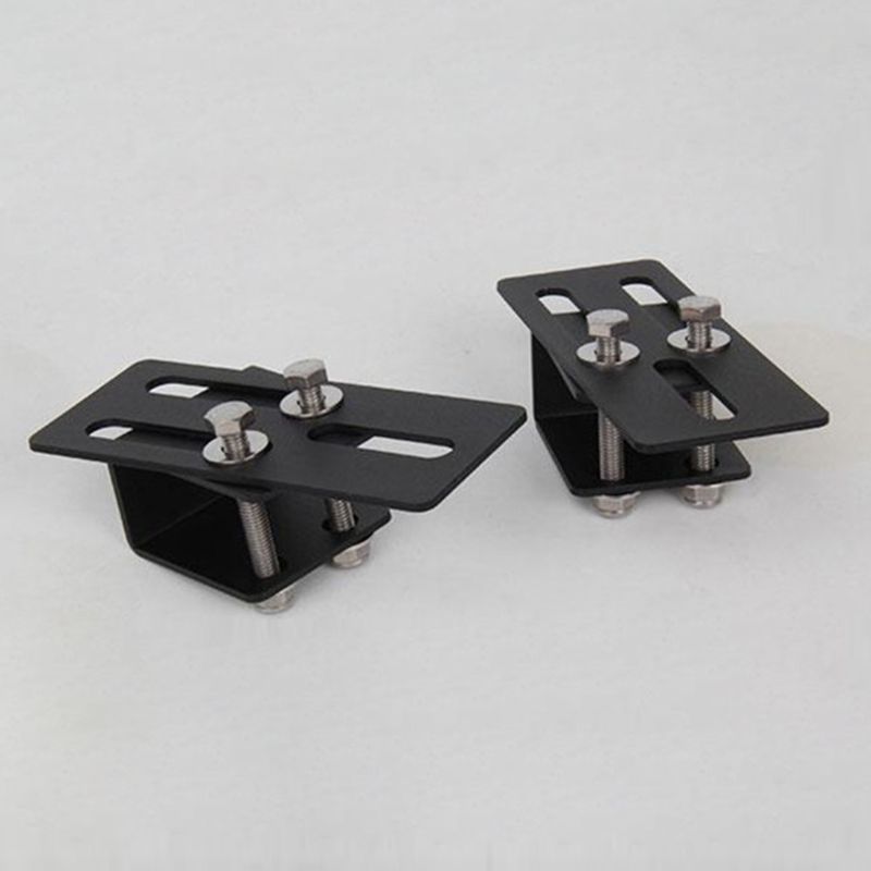 Porte-bagages universel pour voiture, 2 pièces, support de montage de barre de lumière de toit SUV