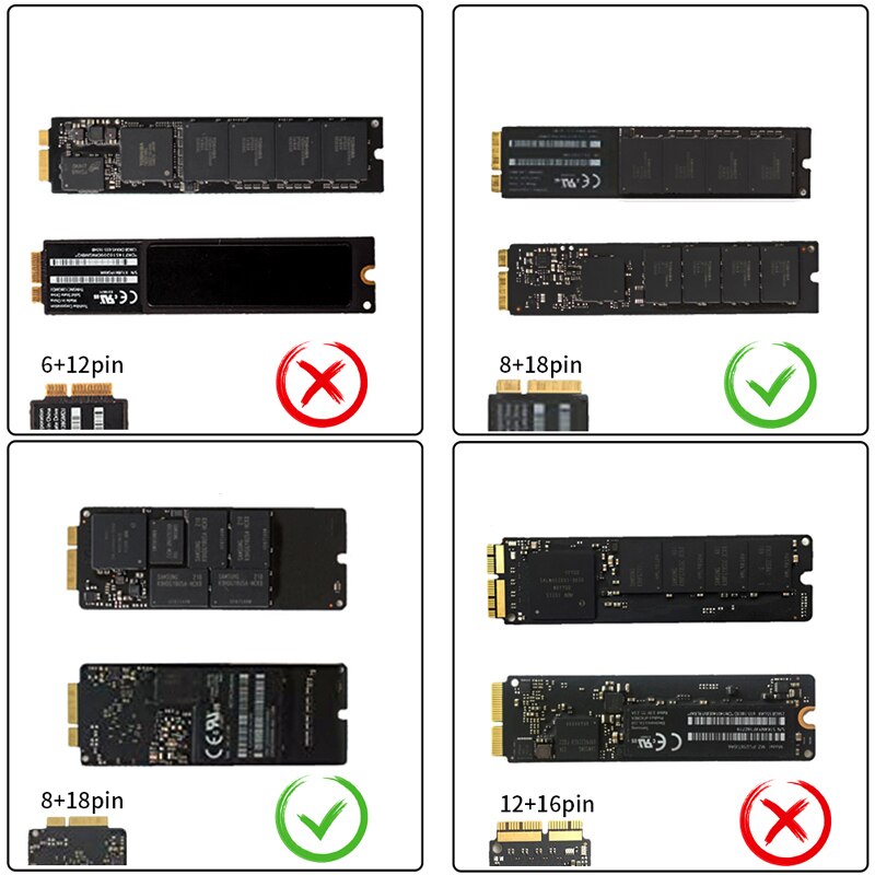 Voor Macbook Air Ssd Adapter Voor Apple Adaptador Ssd M.2 Adaptador Ssd Voor Macbook Air A1466 M2 Naar Sata Adapter met Usb Kabel