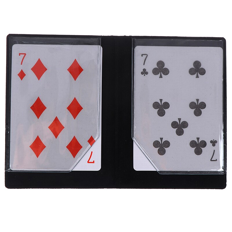 Optical Wallet Card Appearing Magic Tricks Wallet Melting With Magnet Card Street Stage Close Up Magic Illusion Mentalism