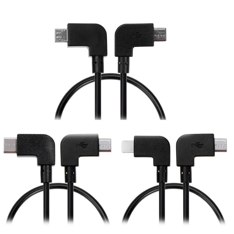 1Pcs Micro USB Data Kabel Lijn Afstandsbediening USB Adapter voor DJI Spark voor Mavic Pro Controller voor iPhone samsung iPad Tablet