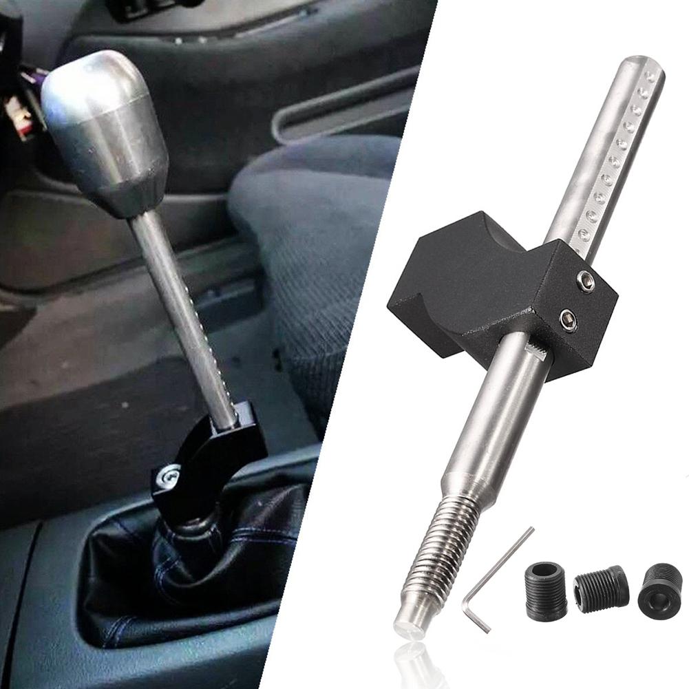 Universal Aluminium Shift Knob Extender Extension Gear Shifter Fit Adapters