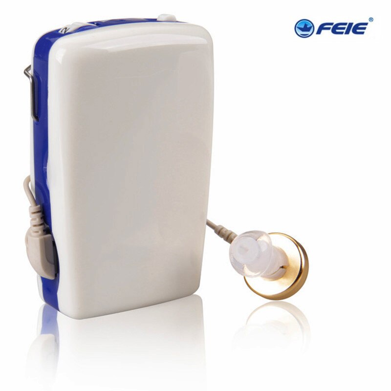 Super Power Body Worn Pocket High Power Wired Box Mini Hearing Aid Sound Amplifier S-6A