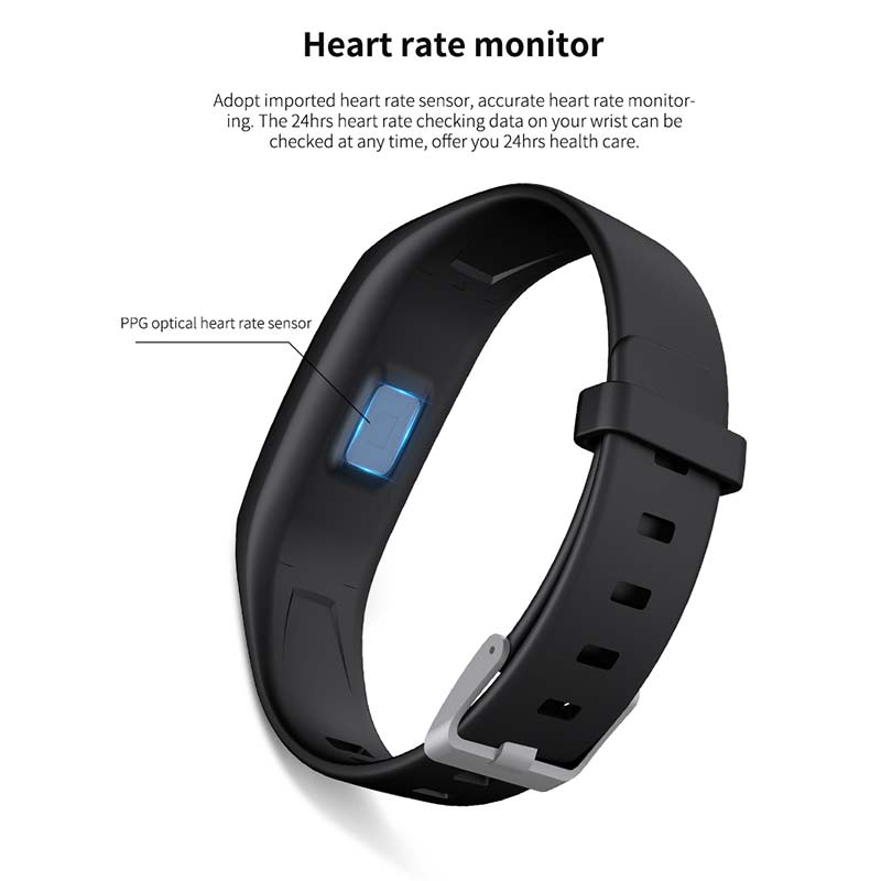 V8 Smart Armband Kleurenscherm Hartslag Bloeddruk Bloed Zuurstof Monitoring Sport Fitness Horloge