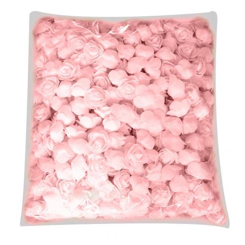Foam Roses 500pcs Artificial Foam Flower Heads DIY 20cm Teddy Bear Mold PE Rose Bear Accessories Decor Valentine's: Champagne Pink