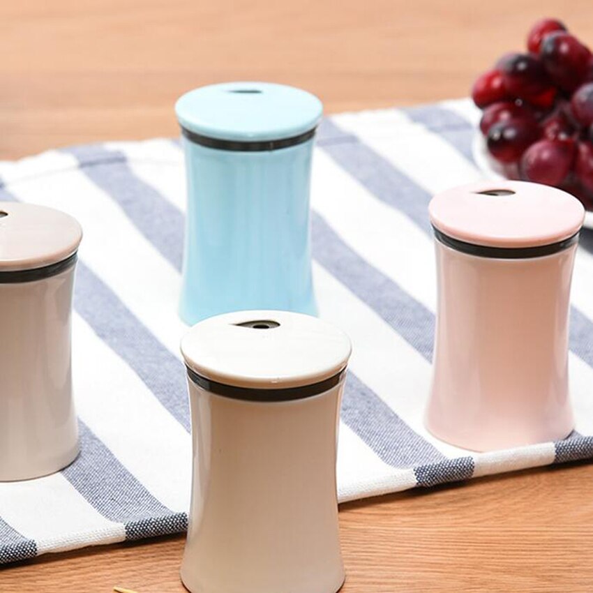 1pc tandenstokerhouders ronde vierkante vorm restaurant thuis tafeldecoratie wattenstaafjesdoos