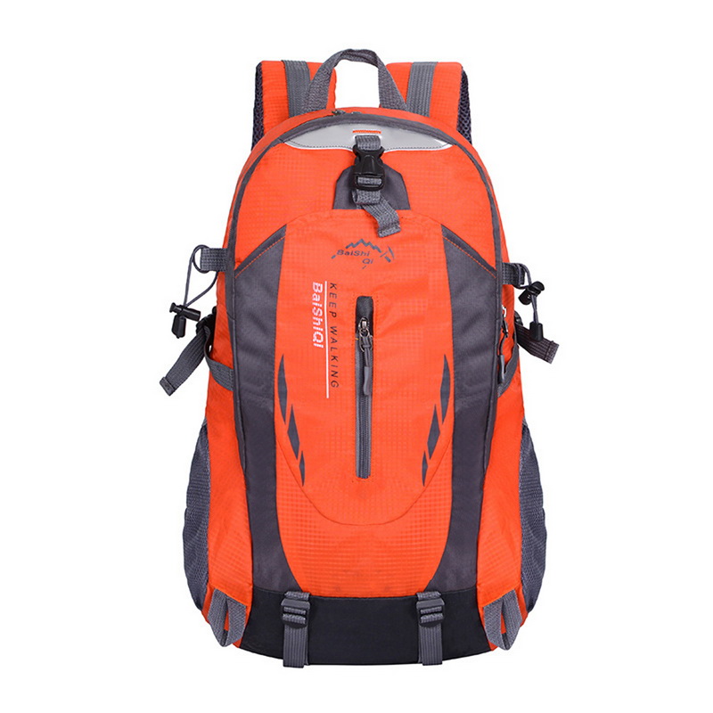 Waterdichte Mannen Leisure Rugzak Waterdichte Rugzak Laptop Rugzakken Mannelijke Vrouwelijke Nylon Tas Reistassen: orange