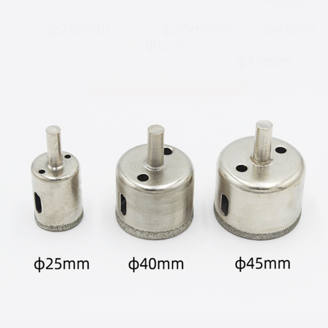 Ceramic Tile Hole Locator Tile Height Adjuster Universal Adjustable Mud Tile Glass Fixed Punch Multi-Functional Tiling Tool: 25 40 45mm drills