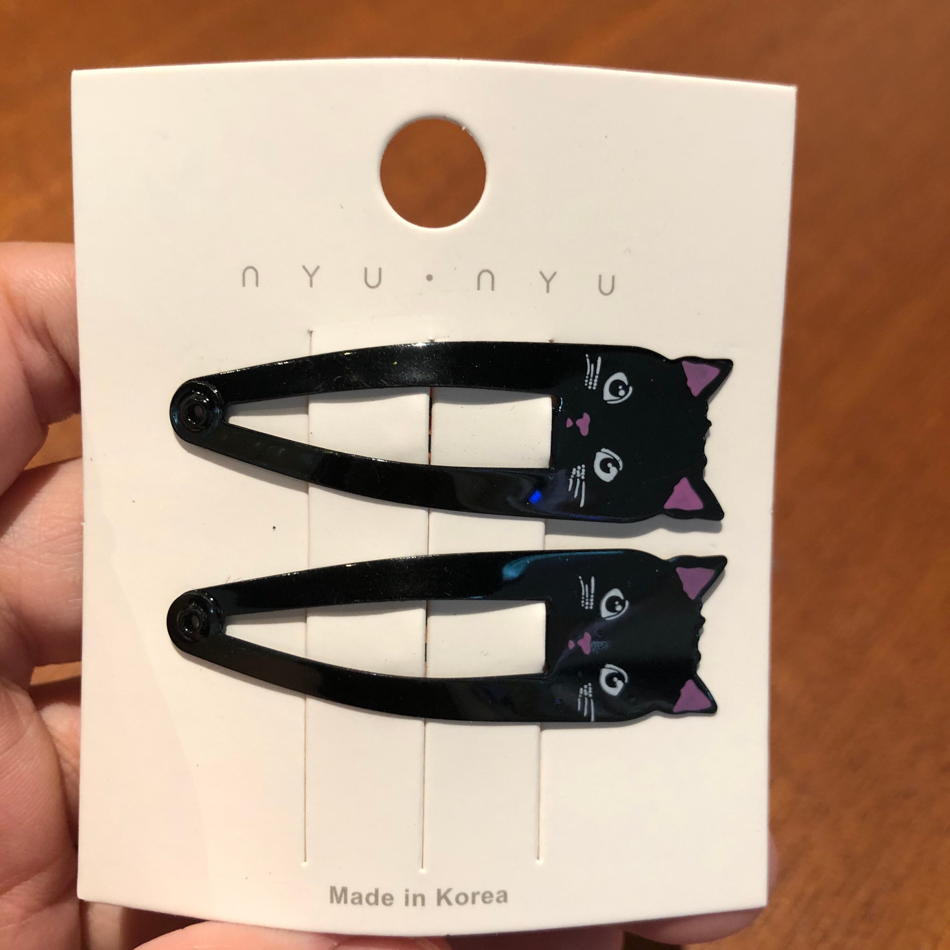 2PCS/Set Cartoon Animal Metal Hair Pins Lovely Head Wear Cat Dog Mermaid Lion Icon Hair Clips For Girls BB Hair Accessories