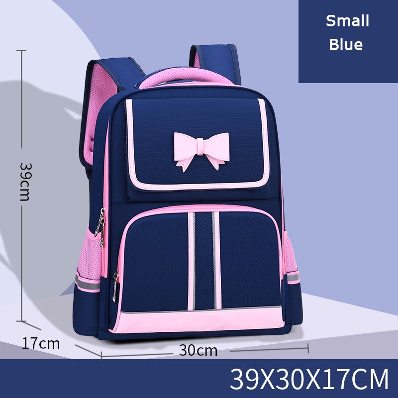 Waterproof children school bags For Girls kids backpacks Children Schoolbags primary School Backpacks kids Mochila Infantil: small blue