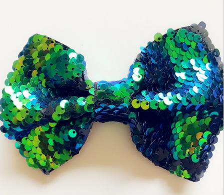 Schattige babymeisjes glitter pailletten strik haarspeld strik haarspeld hoofddeksel: 8