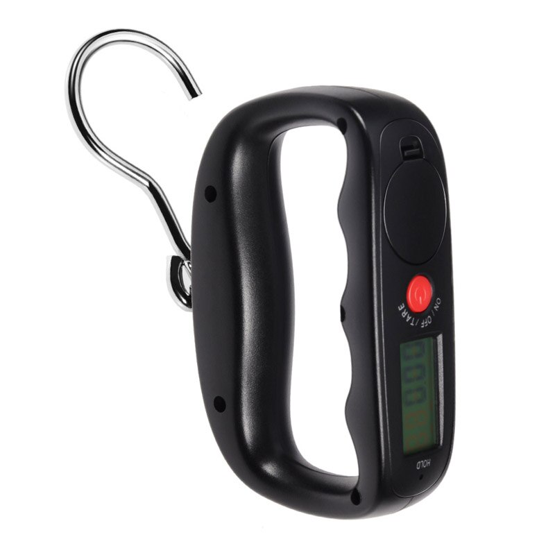 Portable Mini Digital Hand Held 50Kg 10g Fish Hook Hanging Scale Electronic Weighting Luggage Scale LED Display Balance: model 2