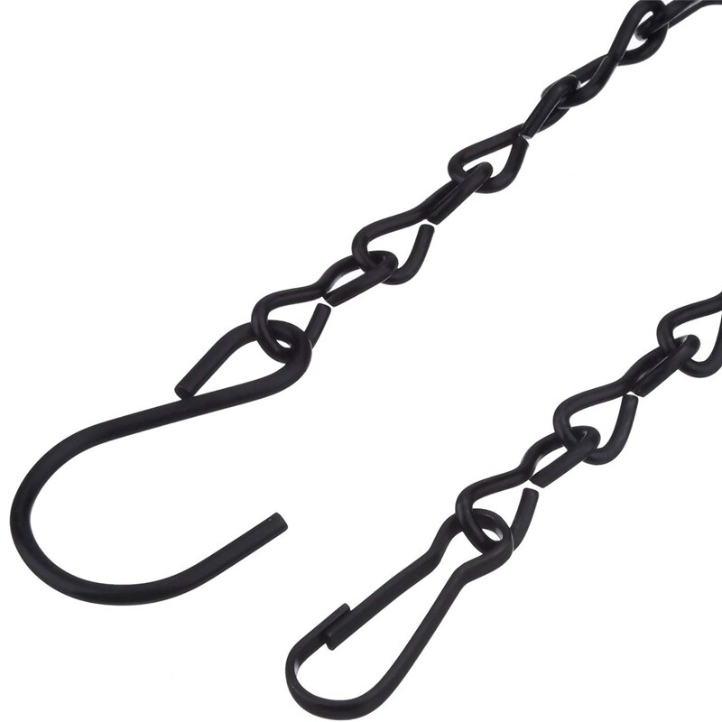 12 Pack 9.5 Inch Opknoping Kettingen, Tuin Plant Hangers, Voor Vogel Feeders, Billboards, Krijtborden, plantenbakken, Lantaarns, Wind Chi