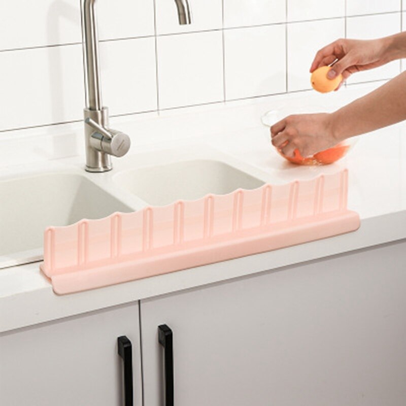 3-Piece Set Kitchen Tools Portable Basin Sink Water Splash Guard Bathroom Splashproof Baffle Board Kitchen
