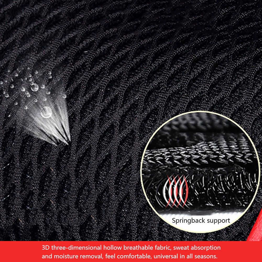 Bil nakkestøtte bilsete 3d nakkestøtte bil universell pute nakkestøtte lær stoff pustende pute nakkestøtte