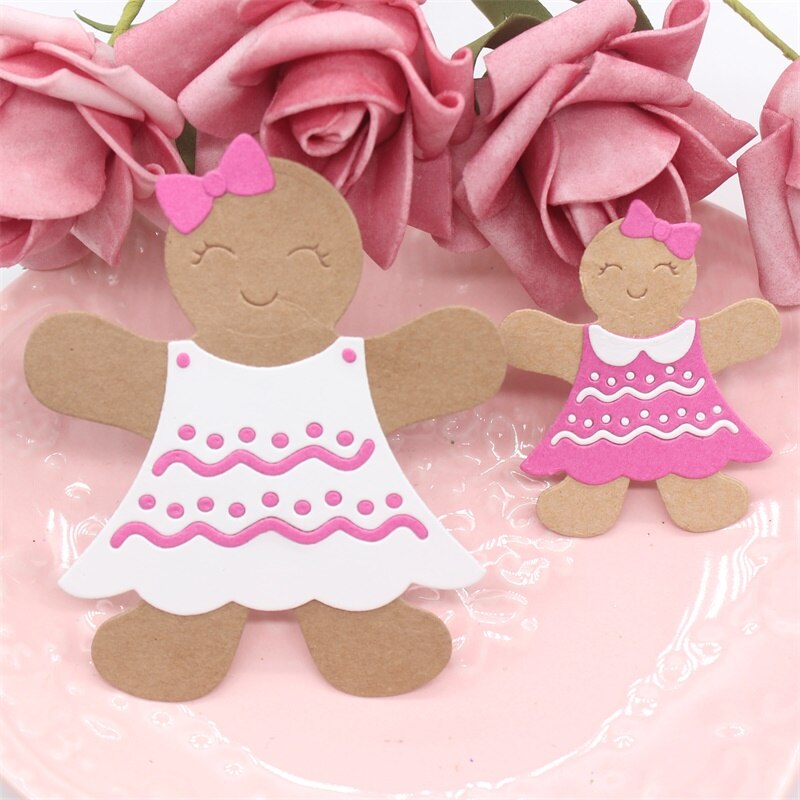 YPP CRAFT Gingerbread Man Metal Cutting Dies Stencils for DIY Scrapbooking/photo album Decorative Embossing DIY Paper Cards