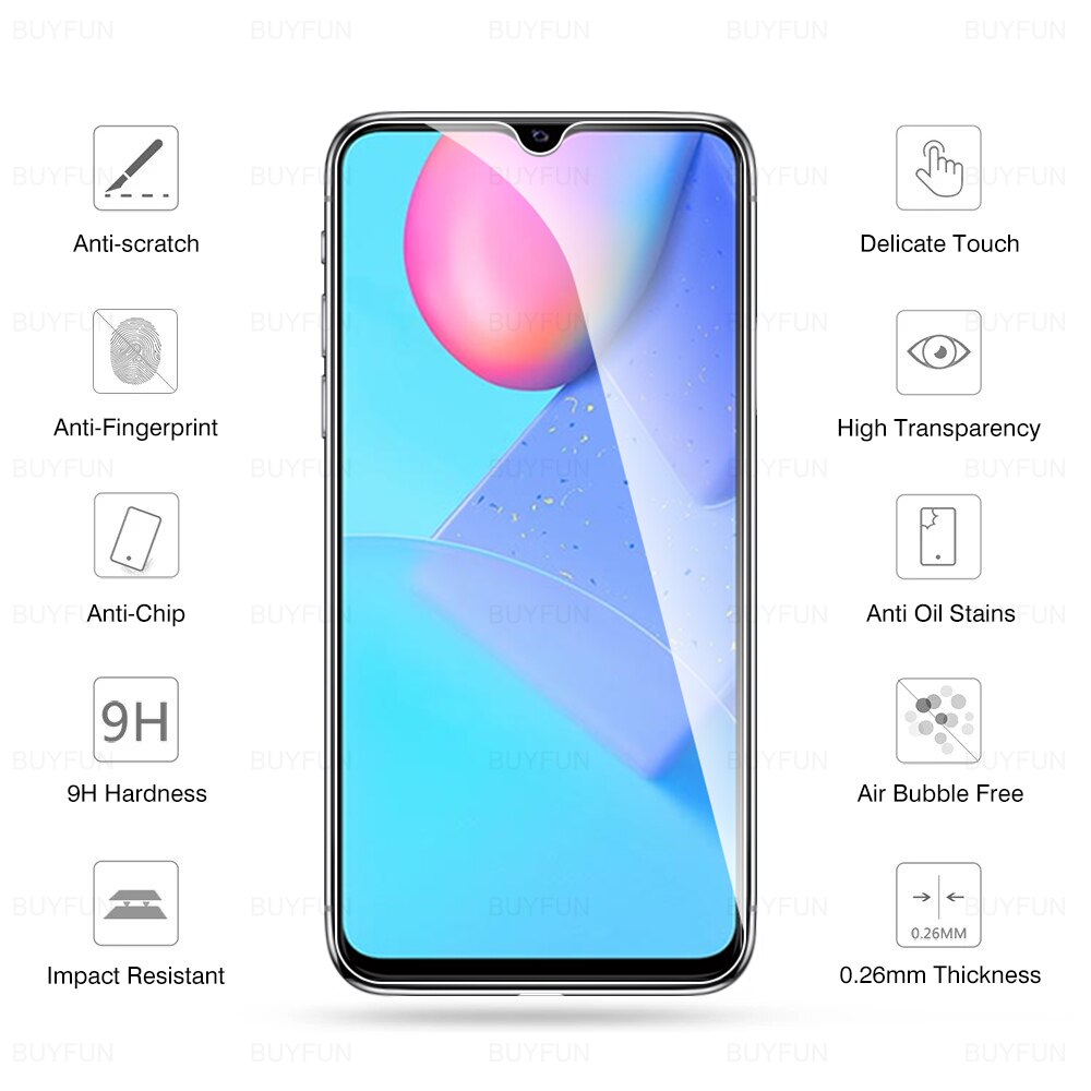 Voor Vivo Y12s 3Pcs Glas Voor Vivo Y31 Y1s Vyvo Y12s Volledige Dekking Scherm Te Beschermen Gehard Glas Op Y12s 6.51 &quot;Telefoon Film