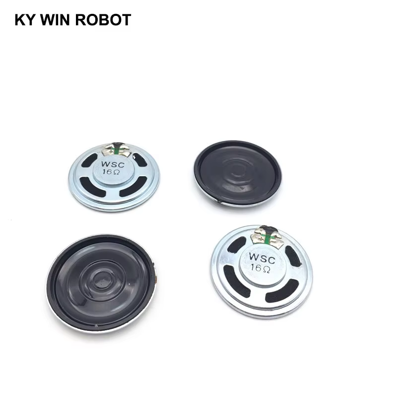 2 stuks/lot ultradunne mini-luidspreker 16 ohm 1 watt 1w 16r luidsprekerdiameter 36mm 3.6cm dikte 5mm