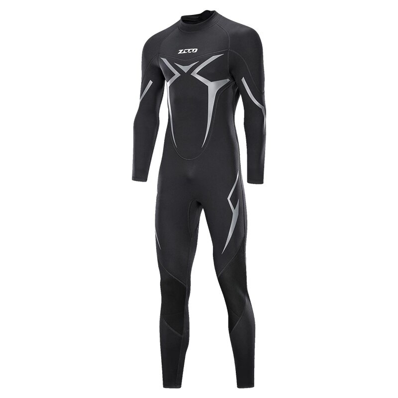 3mm Men Full Body Neoprene Triathlon Wetsuit Scuba Diving Wet Suit for Surfing Snorkeling Spearfishing
