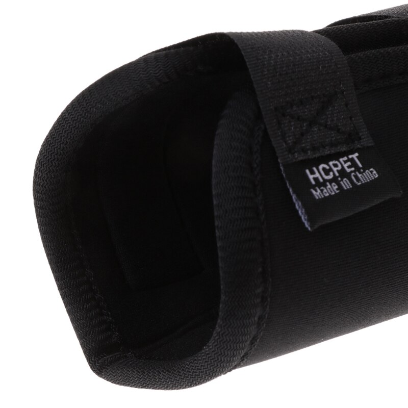 1 Paar Zwarte Benen Brace Hond Knie Spronggewricht Protector Honden Pad Therapeutische Ondersteuning Schokbestendig Outdoor Training Beschermen 4 Size