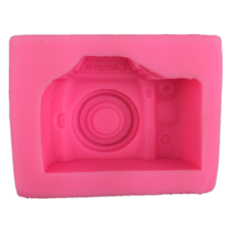 Moule en béton silicone pour appareil photo | adapté à la fabrication de savon en argile, formes de gypse en silicone, bougie, gypse, moule artisanal, bricolage