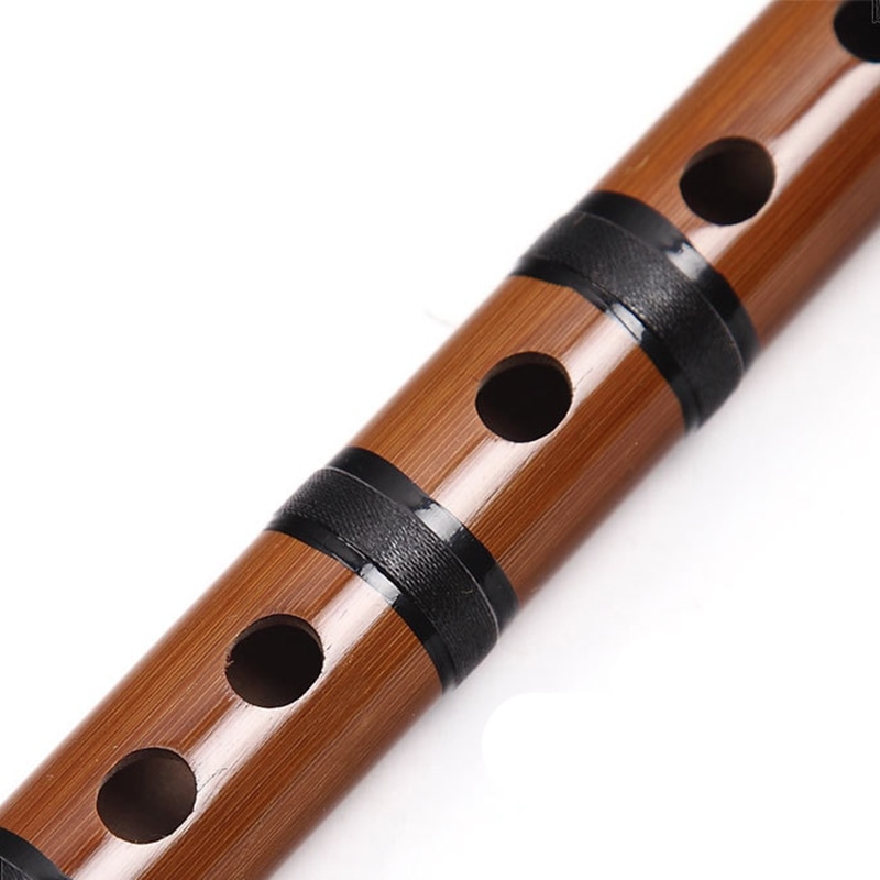 Flauta de bambú Dizi china tradicional hecha a mano, instrumento de viento de madera con guantes, Mini destornillador, funda acolchada para principiantes, Uds.