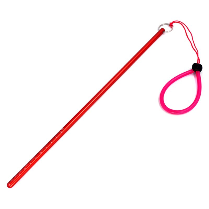 1pc Scuba Colorful Diving Aluminium Alloy Lobster Stick Rod With Rubber Lanyard Strap Underwater Probe