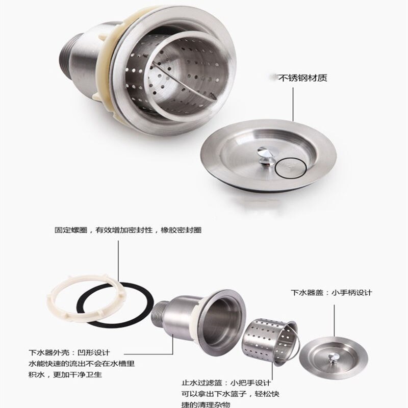 Bathroom stainless steel wash basin single basin with bracket wash basin wash basin wash basin single basin with shelf