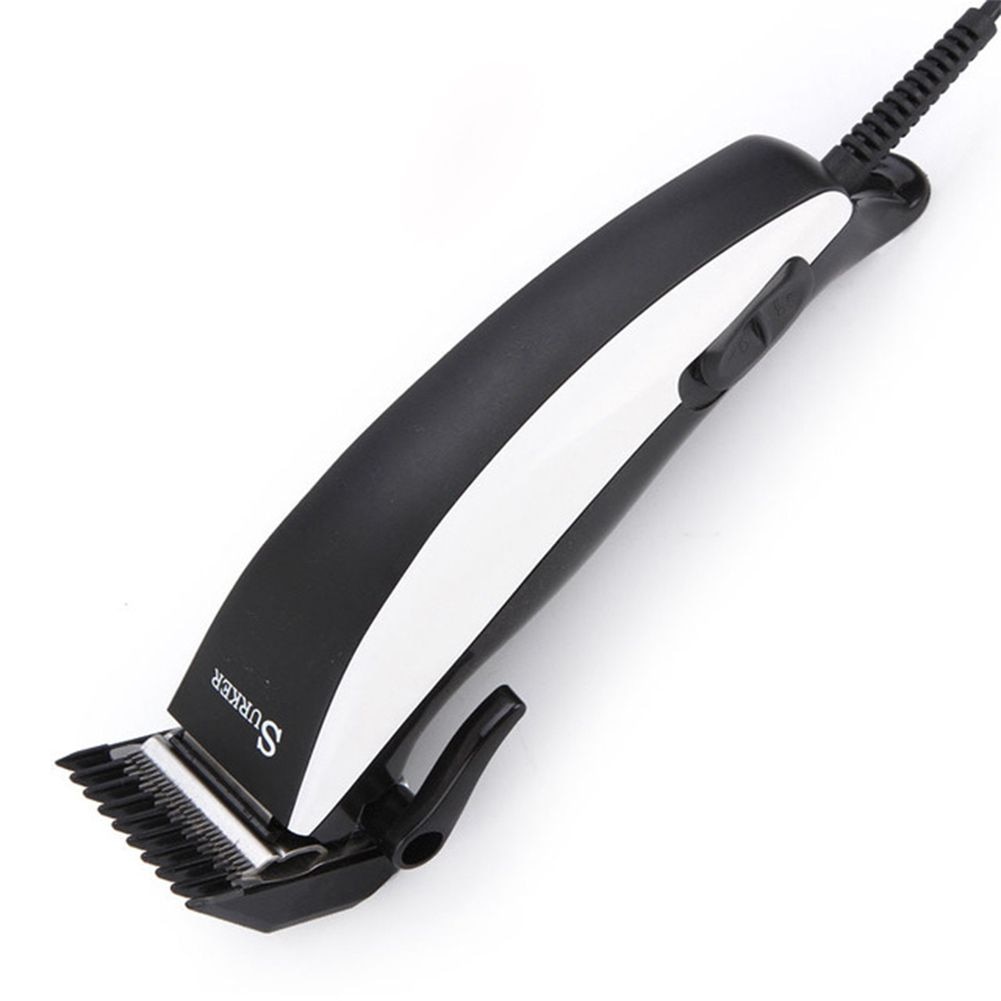 SURKER SK-5601 Household Power Cord Hair Clipper Adjustable Hair Clipper Adult Hair Clippers Hair Trimmer with EU