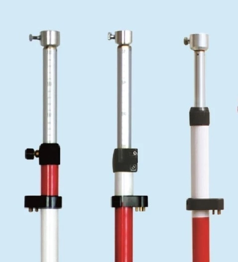 aluminum prism pole surverying pole 2m