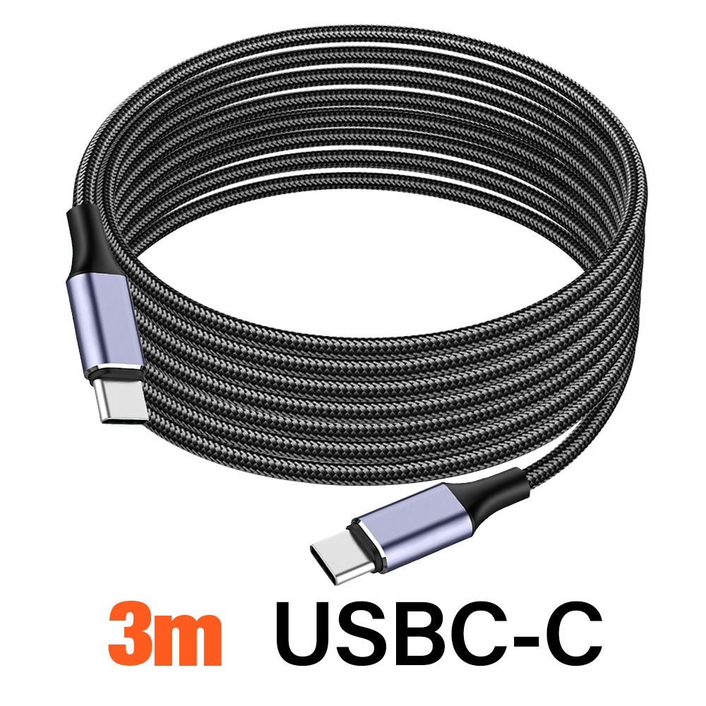 100W USB C To USB Type C Cable For iPhone 16 15 Plus Pro max USB C PD Fast Charger Cord USB-C Type-c Cable For Macbook Pro 1M 3M: Red