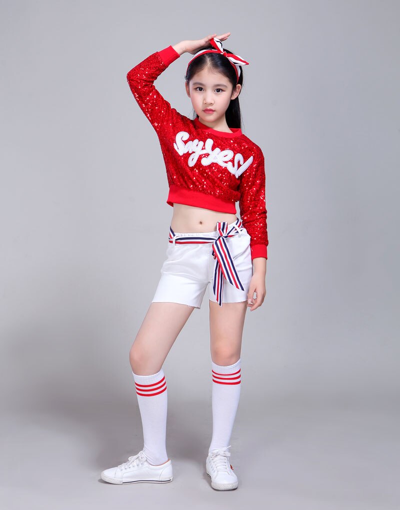 Nuevos trajes para niñas, baile de jazz para niños, baile callejero, traje de baile moderno para niños, traje de baile de hip hop
